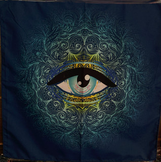 دستمال سر بلک لایت تکچشم | Single Eye Blacklight Bandana
