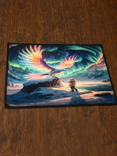 پادری سهبعدی بلک لایت پورتال | Portal 3D Blacklight Door Mat