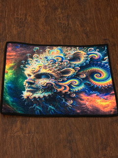 پادری سهبعدی بلک لایت اسیدی | Acid 3D Blacklight Door Mat