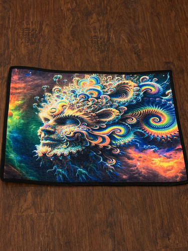 پادری سهبعدی بلک لایت اسیدی | Acid 3D Blacklight Door Mat